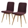 Studio Copenhagen Chaises rembourrées Loca (lot de 2) - Tissu Muya : Aubergine 1 Studio Copenhagen Chaises rembourrées Loca (lot de 2) - Tissu Muya : Aubergine -Chaises Soldes 2022 1000005342 210706 11394100002 IMAGE P000000001000005342