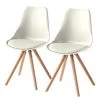 Mørteens Chaise Lindhom - Blanc - Lot de 2 1 Mørteens Chaise Lindhom - Blanc - Lot de 2 -Chaises Soldes 2022 1000005727 190813 09250400011 IMAGE P000000001000005727