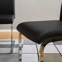 Roomscape Chaise cantilever Pasala - Noir - Lot de 2 -Chaises Soldes 2022 1000006084 200907 14214100010 DETAILS P000000001000006084