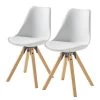 Mørteens Chaises capitonnées Aledas I - Blanc - Lot de 2 -Chaises Soldes 2022 1000015678 211006 12515900054 IMAGE P000000001000015678