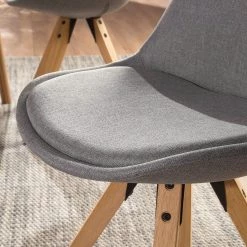 Mørteens Chaises capitonnées Aledas II - Tissu Cors: Granite - Lot de 2 -Chaises Soldes 2022 1000015958 201008 06201000022 DETAILS P000000001000015958