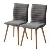 Mørteens Chaise capitonnée Kean I - Gris - Lot de 2 -Chaises Soldes 2022 1000016010 200629 11084800009 IMAGE P000000001000016010