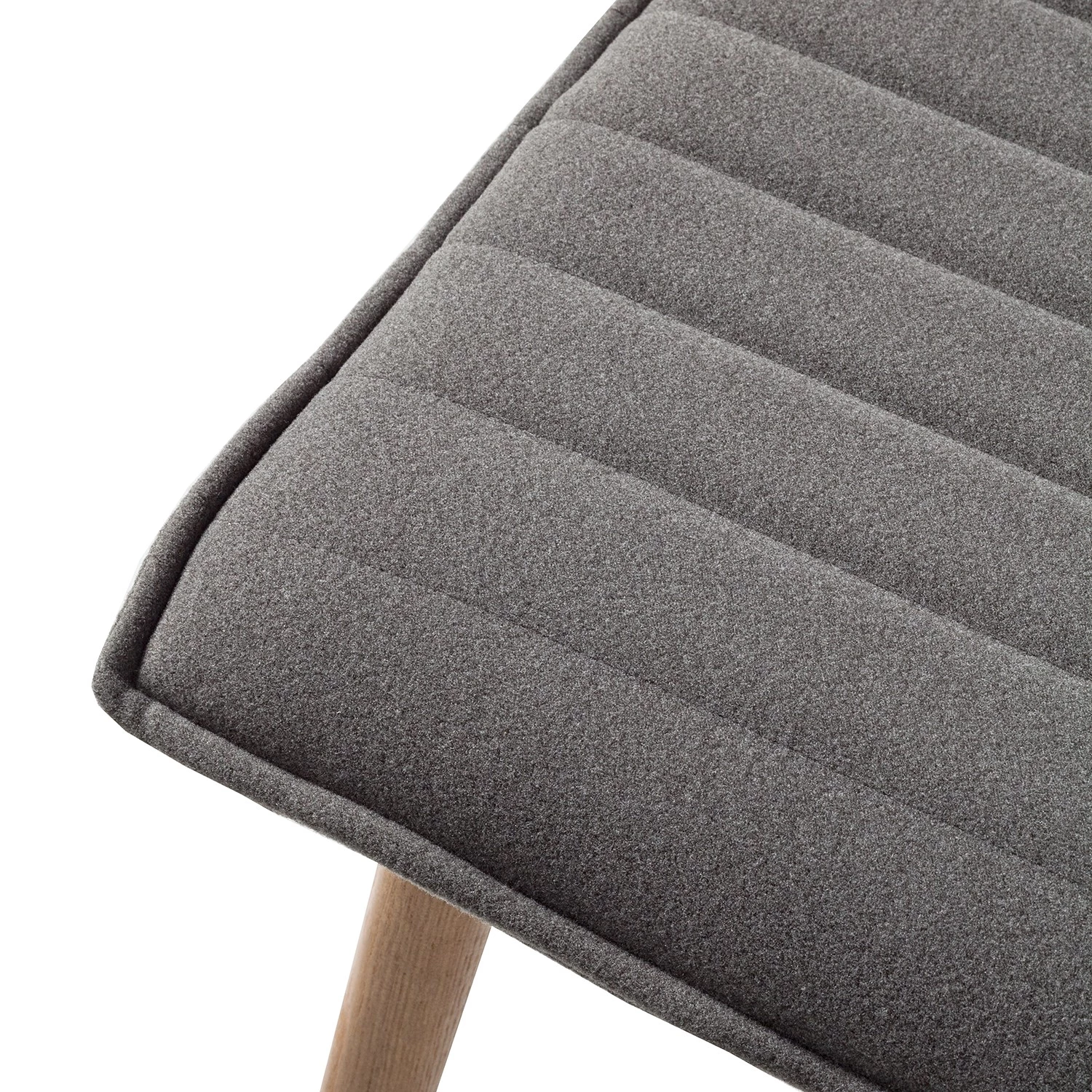 Mørteens Chaise capitonnée Kean I - Gris - Lot de 2 10 Mørteens Chaise capitonnée Kean I - Gris - Lot de 2 – Image 8