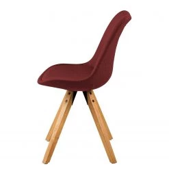 Mørteens Chaises capitonnées Aledas II - Tissu Cors: Rouge foncé - Lot de 2 -Chaises Soldes 2022 1000016100 200609 13012100044 DETAILS P000000001000016100