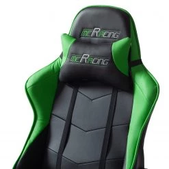 Home24office Chaise de bureau mcRacer II - Noir / Vert 22 Home24office Chaise de bureau mcRacer II - Noir / Vert -Chaises Soldes 2022 1000027440 200917 14191700022 DETAILS P000000001000027440