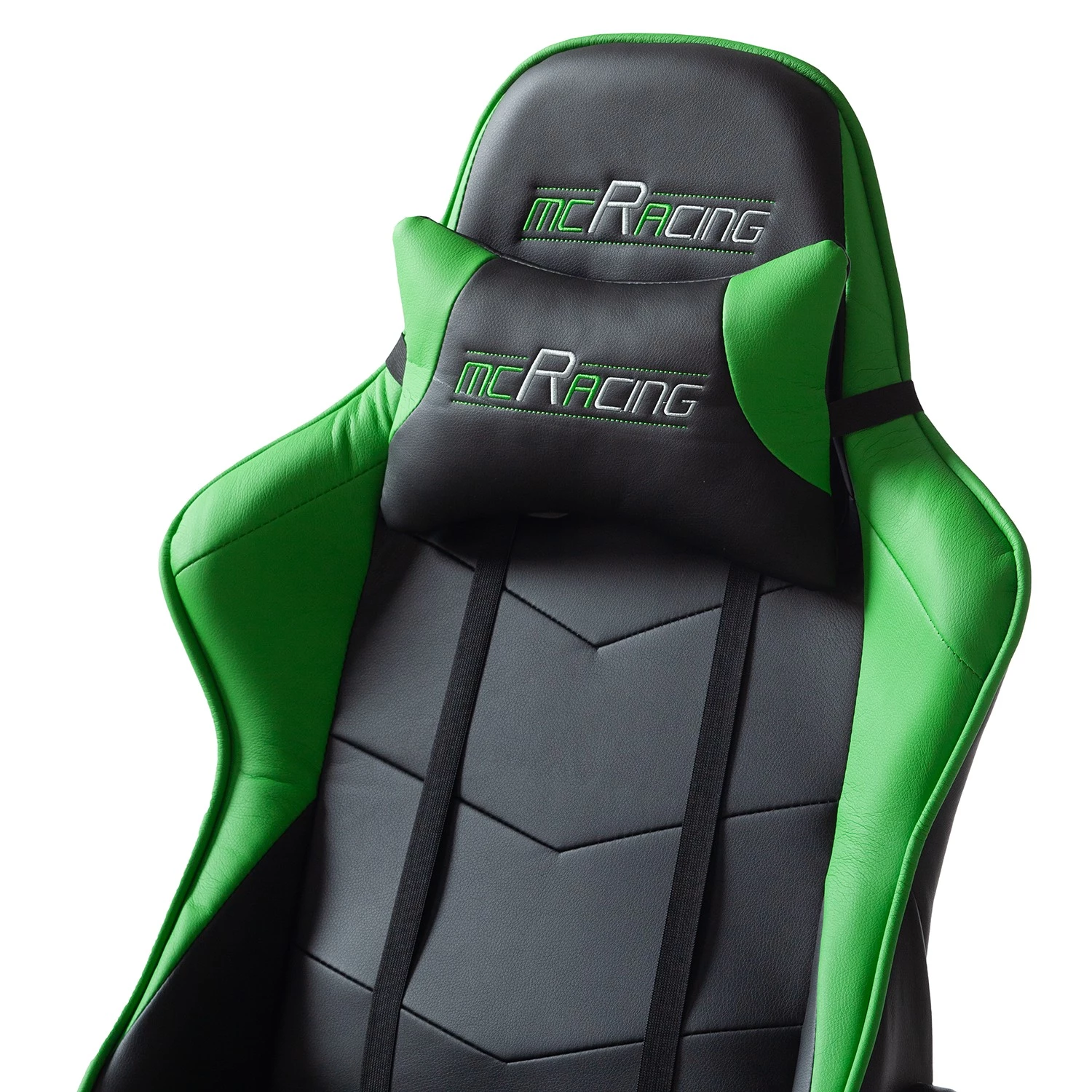 Home24office Chaise de bureau mcRacer II - Noir / Vert 9 Home24office Chaise de bureau mcRacer II - Noir / Vert – Image 7