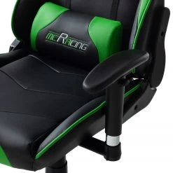 Home24office Chaise de bureau mcRacer II - Noir / Vert 23 Home24office Chaise de bureau mcRacer II - Noir / Vert -Chaises Soldes 2022 1000027440 200917 14191800023 DETAILS P000000001000027440