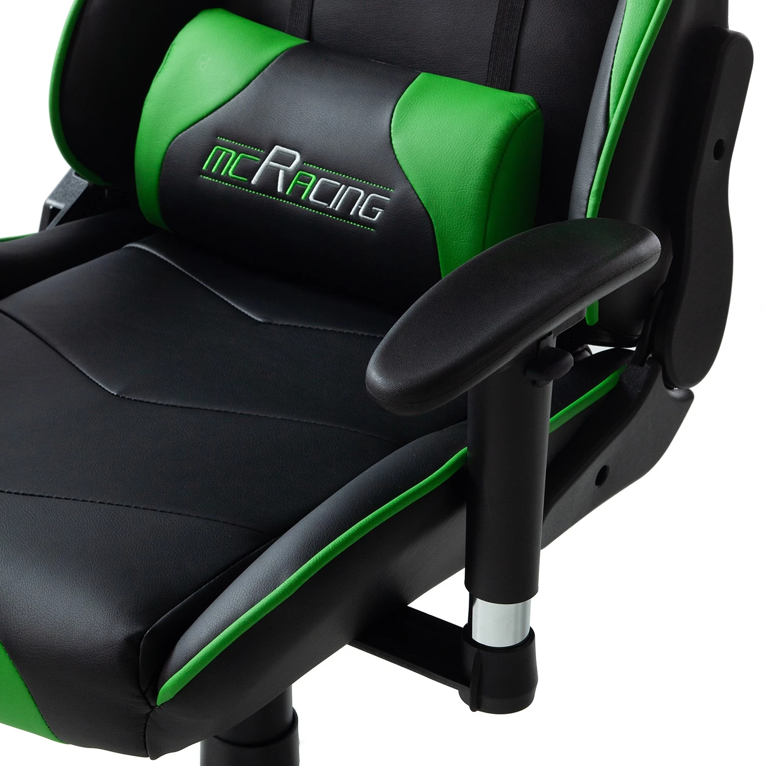 Home24office Chaise de bureau mcRacer II - Noir / Vert 10 Home24office Chaise de bureau mcRacer II - Noir / Vert – Image 8