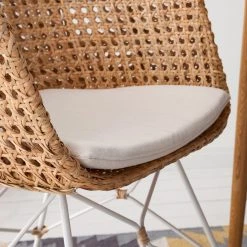 Mørteens Chaise Nokomai (avec coussin d'assise) - Rotin / Métal - Rotin / Blanc -Chaises Soldes 2022 1000050850 201130 10401600005 MOOD DETAILS P000000001000050850 mood