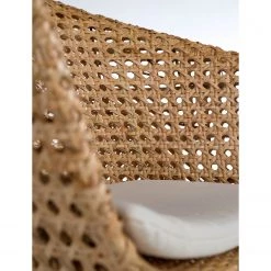 Mørteens Chaise Nokomai (avec coussin d'assise) - Rotin / Métal - Rotin / Blanc -Chaises Soldes 2022 1000050850 210520 16125900007 DETAILS P000000001000050850