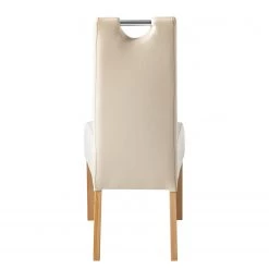 Ars Natura Chaises Lenya (lot de 2) - Imitation cuir beige / Hêtre naturel 13 Ars Natura Chaises Lenya (lot de 2) - Imitation cuir beige / Hêtre naturel -Chaises Soldes 2022 1000063634 201016 12322300013 DETAILS P000000001000063634
