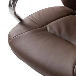 Home24office Fauteuil de direction Director II - Imitation cuir - Cappuccino -Chaises Soldes 2022 1000064391 200701 11452000041 DETAILS P000000001000064391