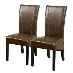 Ars Natura Chaises Karlsborg (lot de 2) - Hêtre foncé