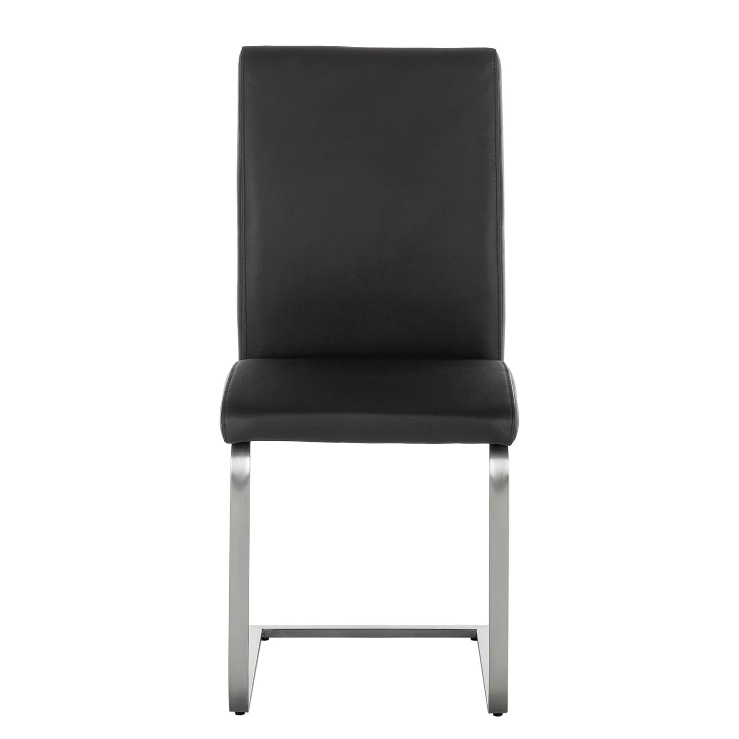 Fredriks Chaises cantilever Augusta I (lot de 2) - Cuir Aude: Noir - Sans accoudoirs 11 Fredriks Chaises cantilever Augusta I (lot de 2) - Cuir Aude: Noir - Sans accoudoirs – Image 9
