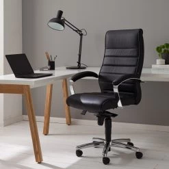 Topstar Fauteuil de direction TD Luxe - Revêtement en cuir véritable - Noir 22 Topstar Fauteuil de direction TD Luxe - Revêtement en cuir véritable - Noir -Chaises Soldes 2022 1000096490 200819 06100600011 MOOD DETAILS P000000001000096490 mood