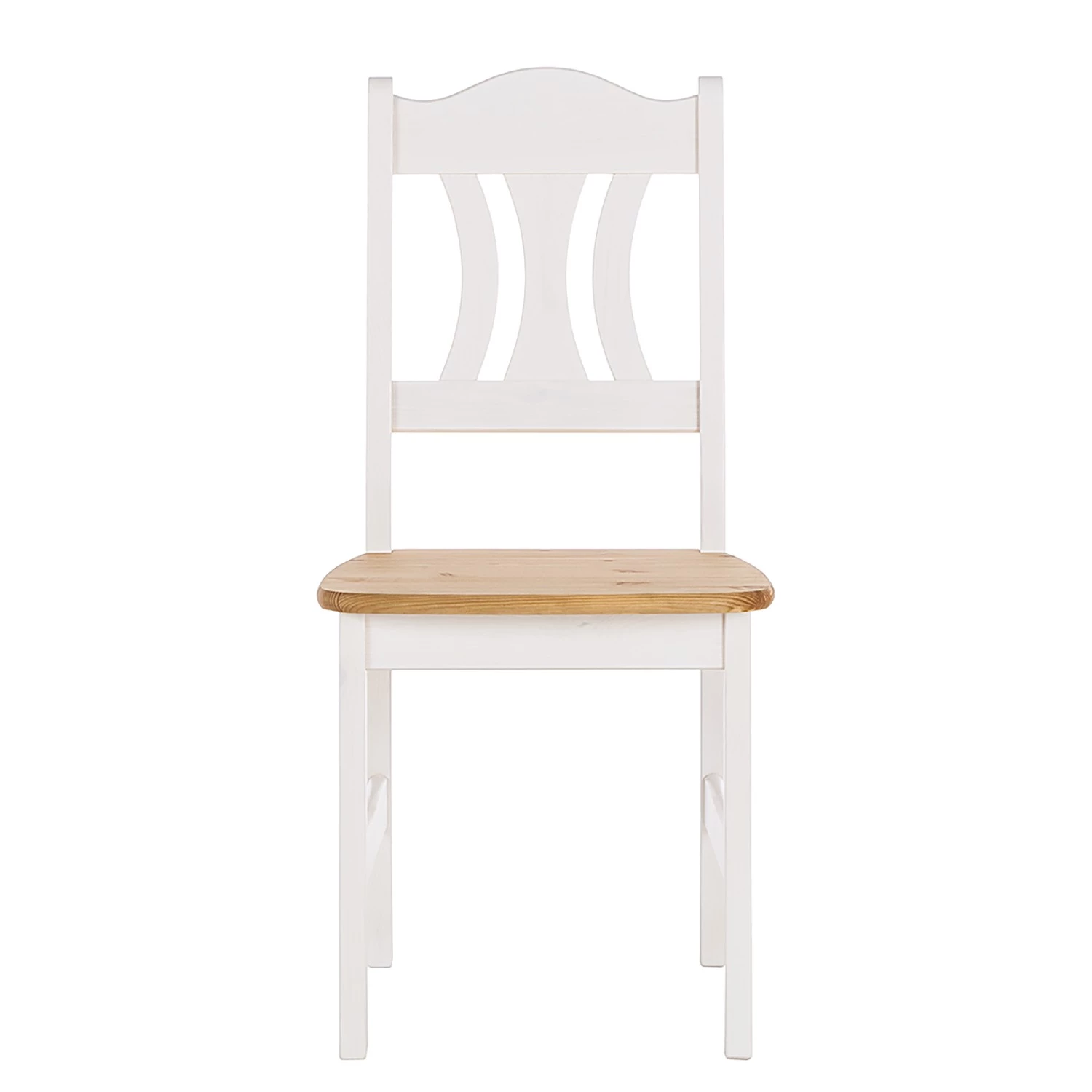 Chaises Bastide (lot de 2) - Epicéa blanc / Epicéa lessivé 6 Chaises Bastide (lot de 2) - Epicéa blanc / Epicéa lessivé – Image 4