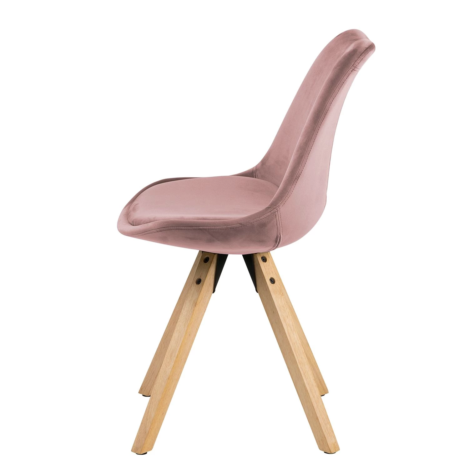 Mørteens Chaises capitonnées Aledas IV - Rose vieilli - Beige - Lot de 2 7 Mørteens Chaises capitonnées Aledas IV - Rose vieilli - Beige - Lot de 2 – Image 5