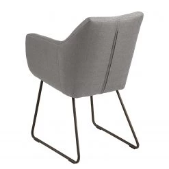 Mørteens Chaise à accoudoirs Nicholas IV - Tissu / Métal - Granit / gris-brun antique 22 Mørteens Chaise à accoudoirs Nicholas IV - Tissu / Métal - Granit / gris-brun antique -Chaises Soldes 2022 1000112681 201008 06225700191 DETAILS P000000001000112681