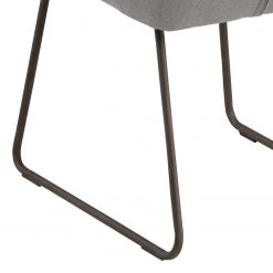 Mørteens Chaise à accoudoirs Nicholas IV - Tissu / Métal - Granit / gris-brun antique 29 Mørteens Chaise à accoudoirs Nicholas IV - Tissu / Métal - Granit / gris-brun antique -Chaises Soldes 2022 1000112681 201008 06230300198 DETAILS P000000001000112681