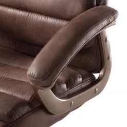 Home24office Fauteuil de direction Hatley II - Microfibre - Marron vintage / Cuivre -Chaises Soldes 2022 1000113520 200817 13075100025 DETAILS P000000001000113520