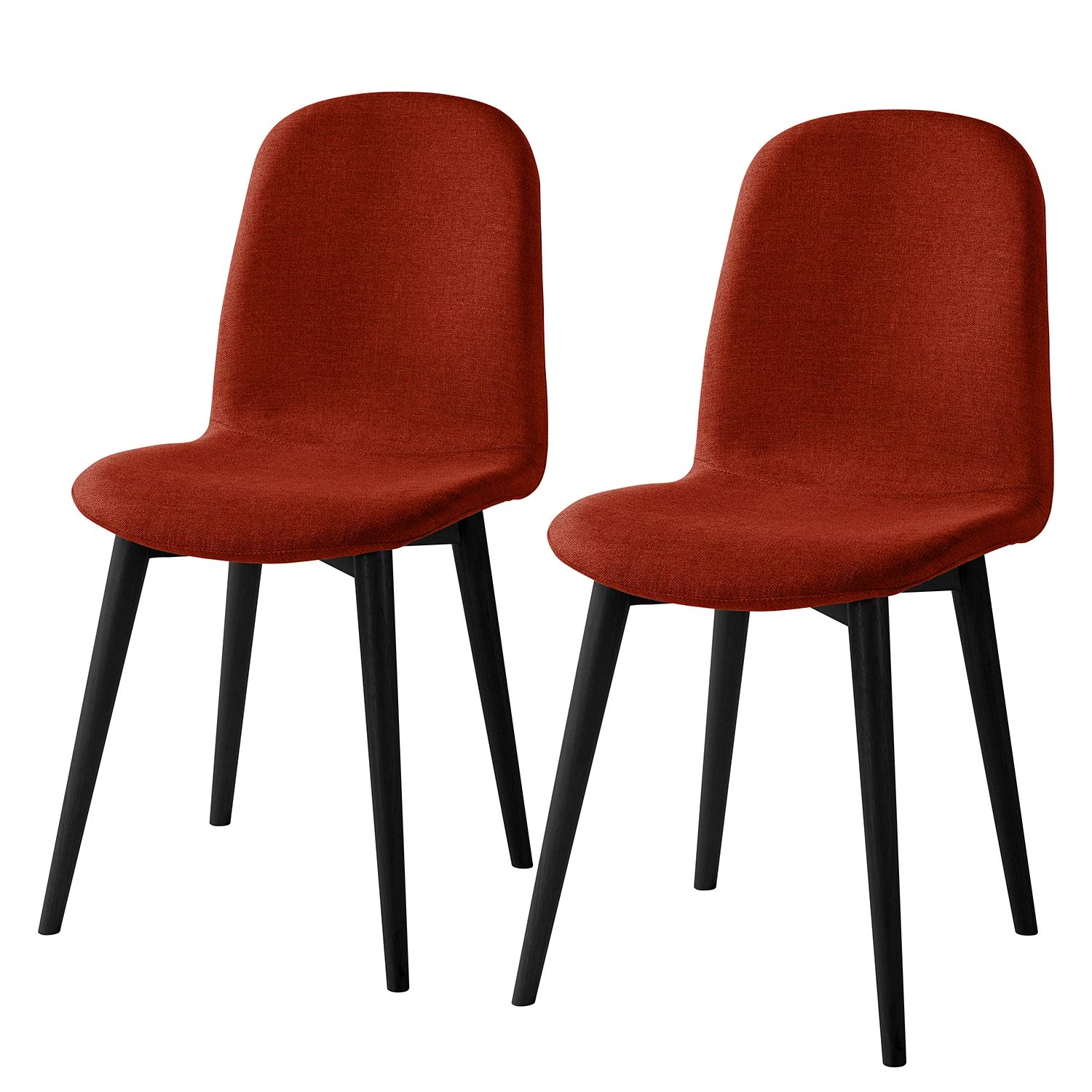 Studio Copenhagen Chaises Warka II (lot de 2) - Tissu 3 Studio Copenhagen Chaises Warka II (lot de 2) - Tissu