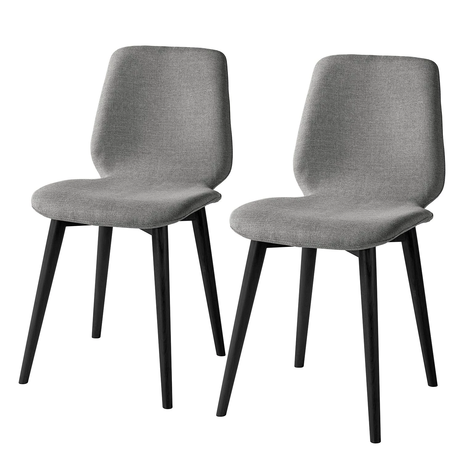 Studio Copenhagen Chaises Wilga II (lot de 2) - Tissu 3 Studio Copenhagen Chaises Wilga II (lot de 2) - Tissu