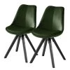 Mørteens Chaises capitonnées Aledas IV - Vert foncé - Noir - Lot de 2 1 Mørteens Chaises capitonnées Aledas IV - Vert foncé - Noir - Lot de 2 -Chaises Soldes 2022 1000117282 190703 09454100017 IMAGE P000000001000117282