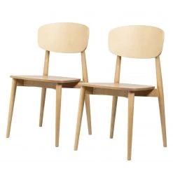 Temahome Chaises Ulvik (lot de 2) - Frêne