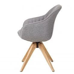 Mørteens Chaise à accoudoirs Ermelo II - rotatif - Tissu / Chêne massif - 1 set 17 Mørteens Chaise à accoudoirs Ermelo II - rotatif - Tissu / Chêne massif - 1 set -Chaises Soldes 2022 1000123214 180620 09190004 GALLERYIMAGES P000000001000123214