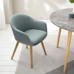 Mørteens Chaise à accoudoirs Hallund I - Tissu - Gris pigeon -Chaises Soldes 2022 1000123815 200720 06383900002 DETAILS P000000001000123815