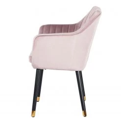 Jack & Alice Chaise avec accoudoirs Leezy G - Chêne massif / Velours - Rose vieilli / Noir 18 Jack & Alice Chaise avec accoudoirs Leezy G - Chêne massif / Velours - Rose vieilli / Noir -Chaises Soldes 2022 1000123838 181030 16255909 GALLERYIMAGES P000000001000123838
