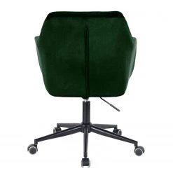 Jack & Alice Chaise de bureau Leezy - Velours - Vert / Noir -Chaises Soldes 2022 1000123851 200701 14292700006 DETAILS P000000001000123851