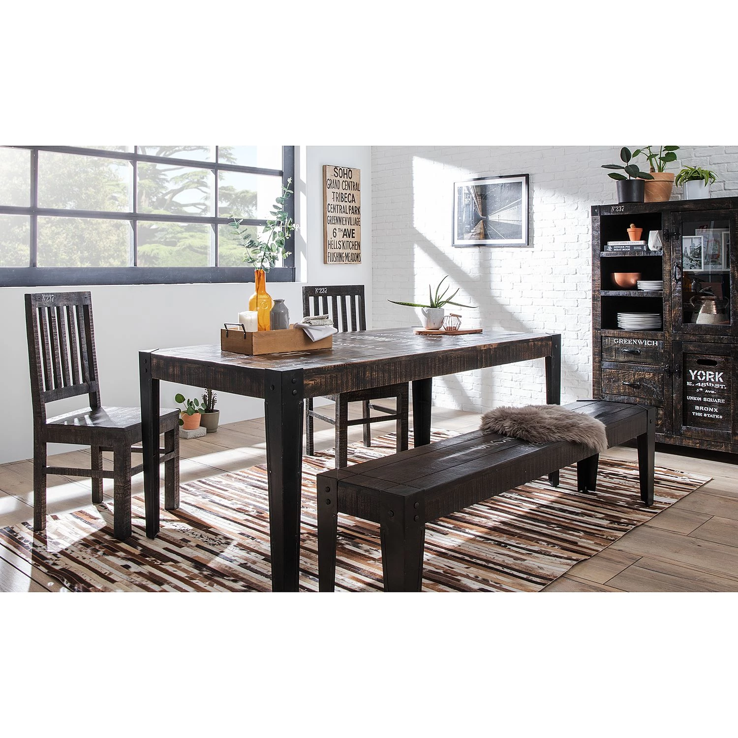 Ars manufacti Chaises Keyport (lot de 2) - Manguier massif 5 Ars manufacti Chaises Keyport (lot de 2) - Manguier massif – Image 3