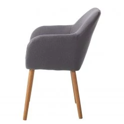 Mørteens Chaise à accoudoirs Bolands - Gris clair / Chêne 16 Mørteens Chaise à accoudoirs Bolands - Gris clair / Chêne -Chaises Soldes 2022 1000126061 180725 07402505 GALLERYIMAGES P000000001000126061
