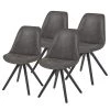 Norrwood Chaises capitonnées Ralf ll (lot de 4) - Graphite -Chaises Soldes 2022 1000128749 220211 010 IMAGE P000000001000128749