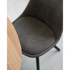 Norrwood Chaises capitonnées Ralf ll (lot de 4) - Graphite -Chaises Soldes 2022 1000128749 220211 021 MOOD DETAILS P000000001000128749 mood