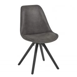 Norrwood Chaises capitonnées Ralf ll (lot de 4) - Graphite -Chaises Soldes 2022 1000128749 220211 030 DETAILS P000000001000128749
