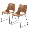 Red Living Chaises Yamhill (lot de 2) - Marron clair -Chaises Soldes 2022 1000128791 180821 085055301 IMAGE P000000001000128791