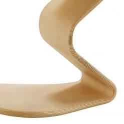 Mayer Sitzmöbel Tabouret myERCOLINO - Laine de Laneve / Placage en bois véritable - Jaune olive -Chaises Soldes 2022 1000137067 181116 132414235 GALLERYIMAGES P000000001000137067