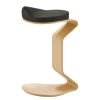 Mayer Sitzmöbel Tabouret myERCOLINO - Laine de Laneve / Placage en bois véritable - Anthracite -Chaises Soldes 2022 1000137082 181116 132421272 IMAGE P000000001000137082