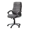 Furnitive Fauteuil de bureau Hatley III - Microfibre - Gris