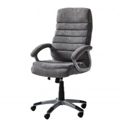 Furnitive Fauteuil de bureau Hatley III - Microfibre - Gris