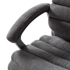 Furnitive Fauteuil de bureau Hatley III - Microfibre - Gris -Chaises Soldes 2022 1000147206 201007 14051600031 DETAILS P000000001000147206