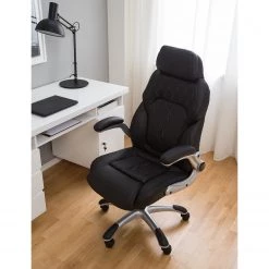 Furnitive Fauteuil de bureau Baylor XXL - Noir 22 Furnitive Fauteuil de bureau Baylor XXL - Noir -Chaises Soldes 2022 1000147213 201012 11155900040 MOOD DETAILS P000000001000147213 mood