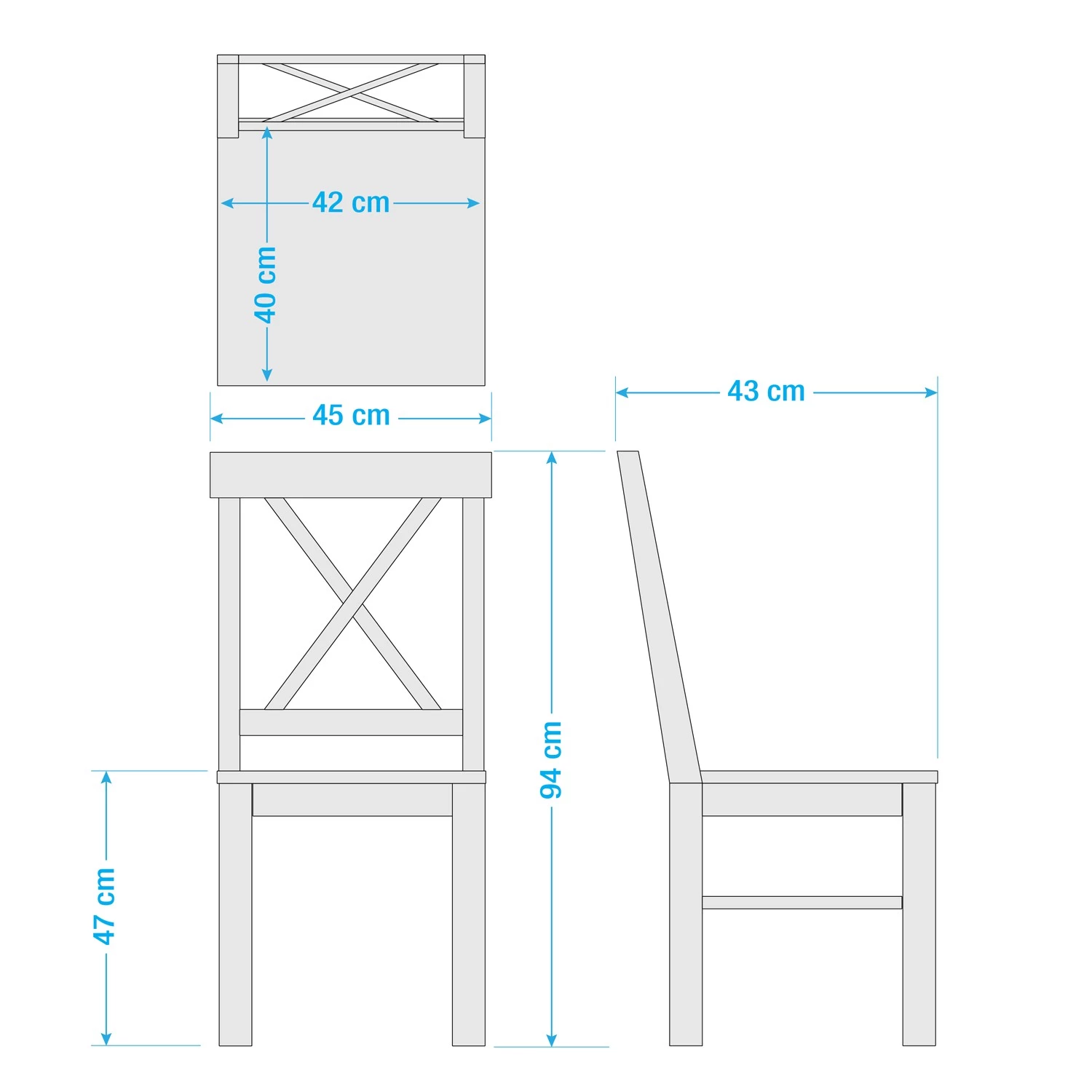 Maison Belfort Chaise Bergen (lot de 2) - Pin massif - Epicéa blanc / Epicéa ambre jaune 12 Maison Belfort Chaise Bergen (lot de 2) - Pin massif - Epicéa blanc / Epicéa ambre jaune – Image 10