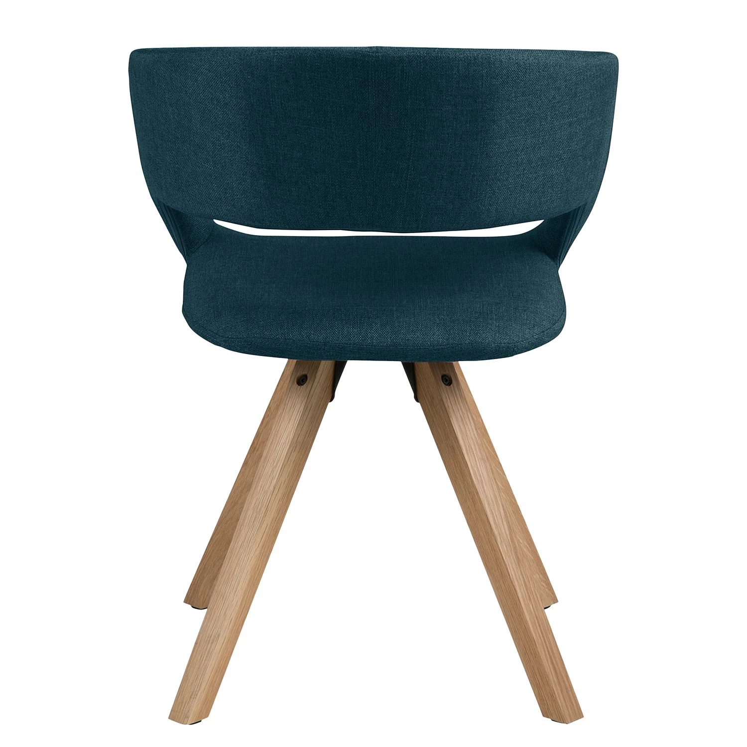 Mørteens Chaise à accoudoirs Buggio - Tissu / Hévéa massif - Tissu Cors: Bleu jean - 1 chaise 9 Mørteens Chaise à accoudoirs Buggio - Tissu / Hévéa massif - Tissu Cors: Bleu jean - 1 chaise – Image 7