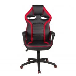 Duo Collection Fauteuil de direction Splash - Imitation cuir / Matière plastique - Noir / Rouge 13 Duo Collection Fauteuil de direction Splash - Imitation cuir / Matière plastique - Noir / Rouge -Chaises Soldes 2022 1000168577 190403 07190400061 GALLERYIMAGES P000000001000168577