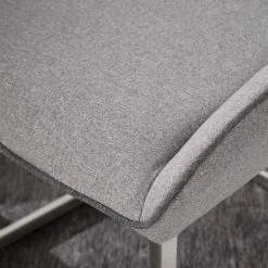 Fredriks Chaises cantilever Nidri (lot de 2) - Tissage à plat / Acier inoxydable - Gris clair 29 Fredriks Chaises cantilever Nidri (lot de 2) - Tissage à plat / Acier inoxydable - Gris clair -Chaises Soldes 2022 1000169167 191009 12153900010 DETAILS P000000001000169167