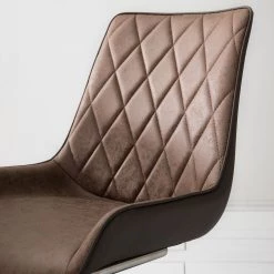 Fredriks Chaises cantilever Saval III (lot de 2) - Imitation cuir / Acier inoxydable - Marron vintage 25 Fredriks Chaises cantilever Saval III (lot de 2) - Imitation cuir / Acier inoxydable - Marron vintage -Chaises Soldes 2022 1000169676 191002 12143700018 DETAILS P000000001000169676