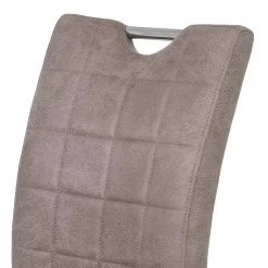 Loftscape Chaises cantilever Lopten II (lot de 2) - Imitation cuir / Acier - Chrome -Chaises Soldes 2022 1000171105 190418 11493400108 GALLERYIMAGES P000000001000171105